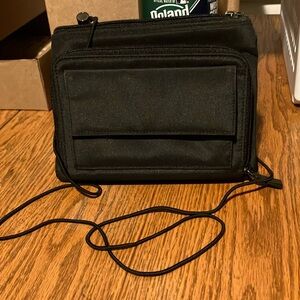 The limited black purse
